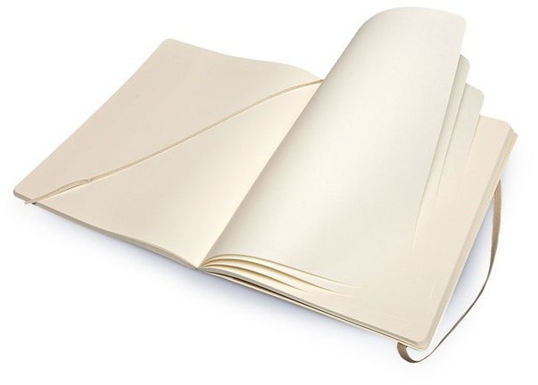 Блокнот Moleskine CLASSIC SOFT, нелинованный, бежевый