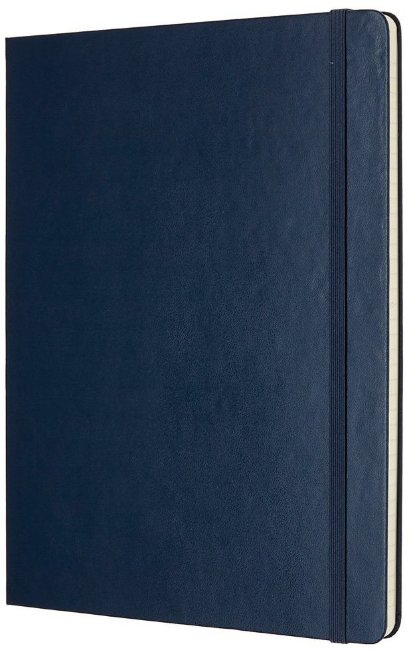 Блокнот Moleskine CLASSIC XLarge, линейка, синий Блокнот Moleskine CLASSIC XLarge, линейка, синий
