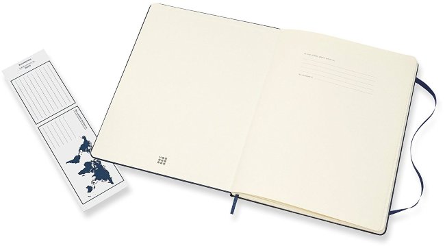 Блокнот Moleskine CLASSIC XLarge, линейка, синий Блокнот Moleskine CLASSIC XLarge, линейка, синий