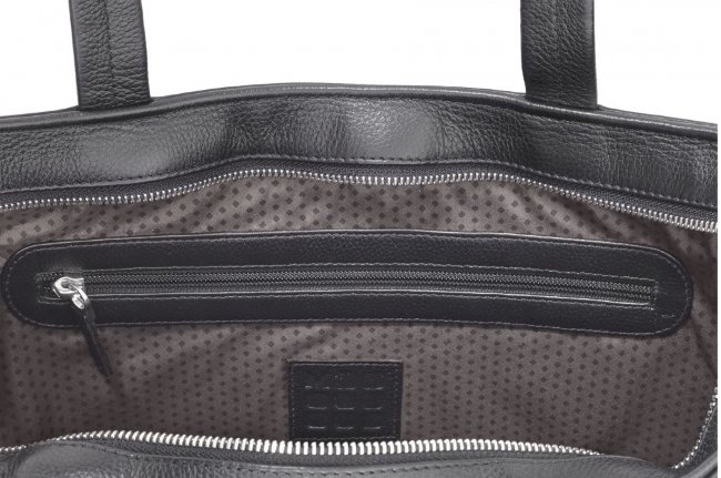 Сумка Moleskine Classic Leather Tote, черная