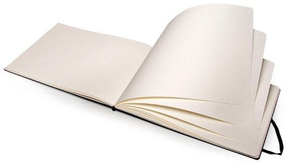 Блокнот для акварели Moleskine ART WATERCOLOR Large 130х210мм 72стр. твердая обложка, черный