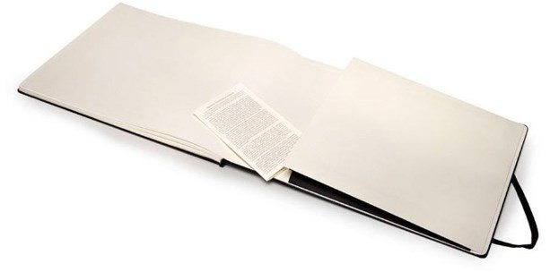 Блокнот для акварели Moleskine ART WATERCOLOR Large 130х210мм 72стр. твердая обложка, черный