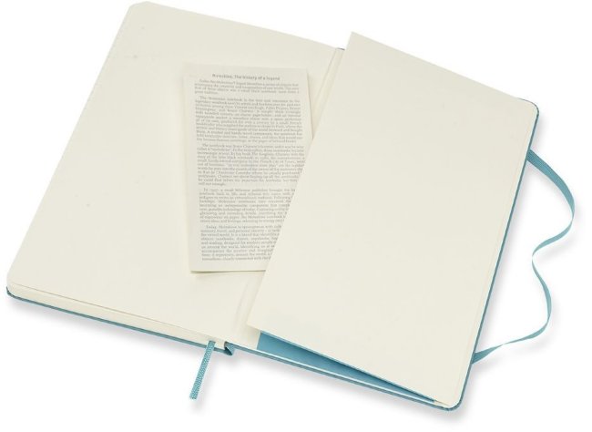 Блокнот Moleskine CLASSIC Large, линейка, голубой Блокнот Moleskine CLASSIC Large, линейка, голубой