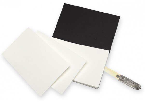 Блокнот для акварели Moleskine ART WATERCOLOR Large 130х210мм 20стр. мягкая обложка, черный