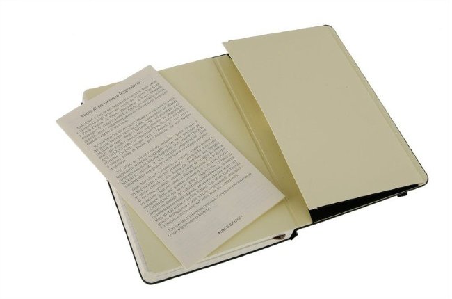 Блокнот Moleskine CLASSIC POCKET, клетка, черный