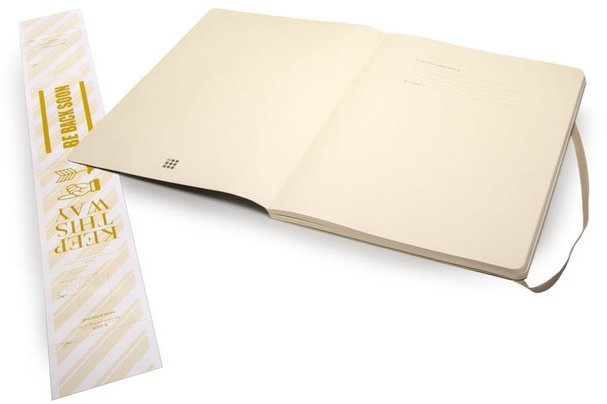 Блокнот Moleskine CLASSIC SOFT, пунктир, бежевый