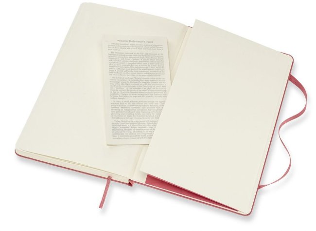 Блокнот Moleskine CLASSIC Large, линейка, розовый Блокнот Moleskine CLASSIC Large, линейка, розовый