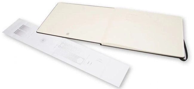 Блокнот для акварели Moleskine CLASSIC WATERCOLOUR A4 60стр. твердая обложка, черный