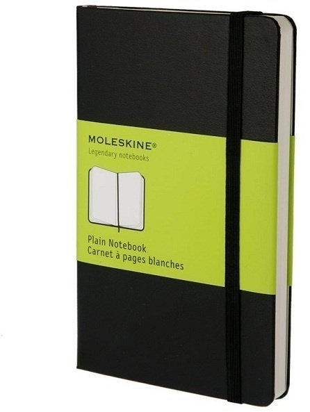 Блокнот Moleskine CLASSIC POCKET, нелинованный, черный Блокнот Moleskine CLASSIC POCKET, нелинованный, черный