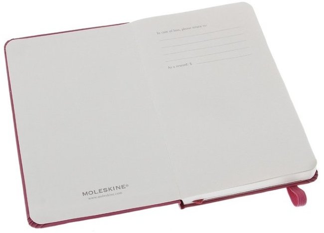 Блокнот Moleskine CLASSIC POCKET, нелинованный, черный Блокнот Moleskine CLASSIC POCKET, нелинованный, черный