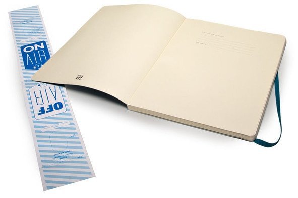 Блокнот Moleskine CLASSIC SOFT, пунктир, бирюзовый