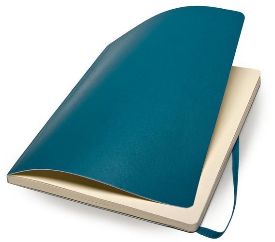 Блокнот Moleskine CLASSIC SOFT, пунктир, бирюзовый