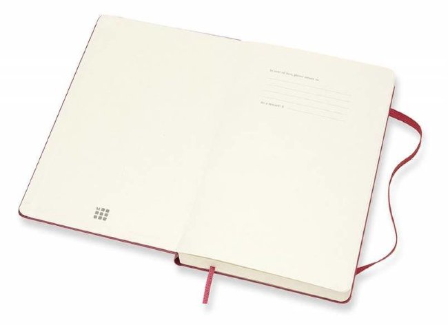 Ежедневник Moleskine CLASSIC DAILY LARGE, малиновый