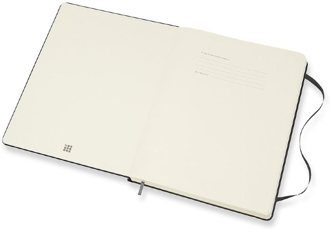 Еженедельник Moleskine PRO VERTICAL XL 190х250мм 264стр. черный