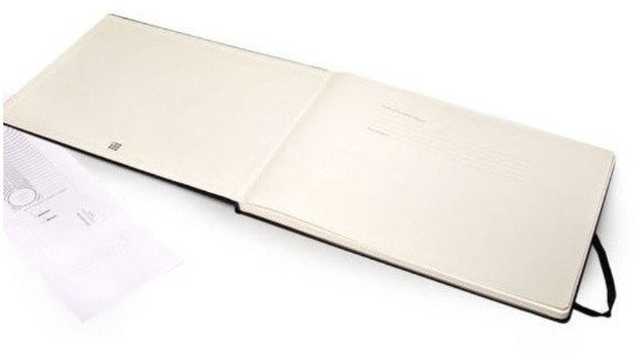 Блокнот для акварели Moleskine CLASSIC WATERCOLOUR NOTEBOOK 90x140мм 60стр. твердая обложка, черный