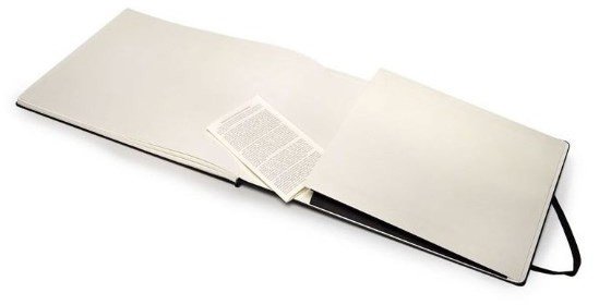 Блокнот для акварели Moleskine CLASSIC WATERCOLOUR NOTEBOOK 90x140мм 60стр. твердая обложка, черный