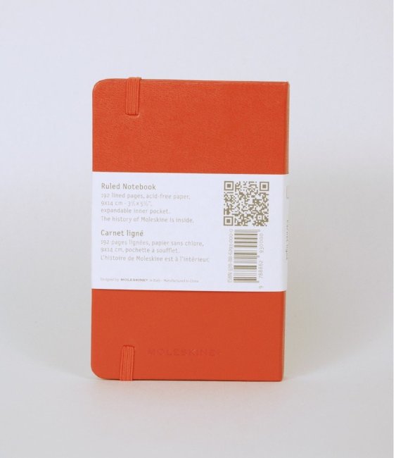 Блокнот Moleskine CLASSIC POCKET, линейка, красный Блокнот Moleskine CLASSIC POCKET, линейка, красный