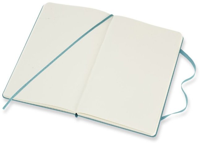 Блокнот Moleskine CLASSIC Large, нелинованный, голубой Блокнот Moleskine CLASSIC Large, нелинованный, голубой