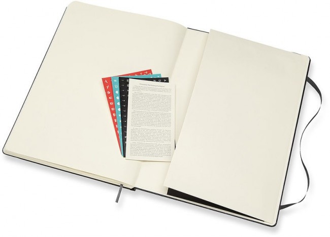 Еженедельник Moleskine PRO VERTICAL A4 160стр. черный
