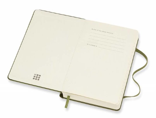 Ежедневник Moleskine CLASSIC DAILY POCKET, зеленый вяз Ежедневник Moleskine CLASSIC DAILY POCKET, зеленый вяз