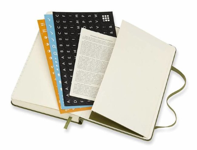 Ежедневник Moleskine CLASSIC DAILY POCKET, зеленый вяз Ежедневник Moleskine CLASSIC DAILY POCKET, зеленый вяз