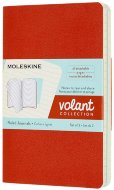 Блокнот Moleskine VOLANT Pocket, линейка, оранжевый, голубой (2шт)