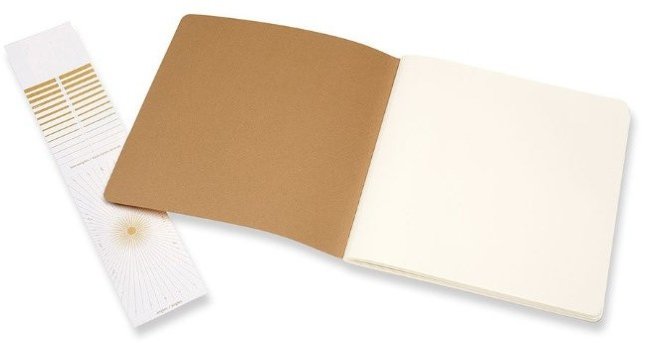 Блокнот для рисования Moleskine ART CAHIER SKETCH ALBUM 190x190мм обложка картон 88стр. бежевый