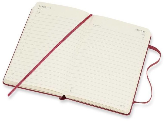 Ежедневник Moleskine CLASSIC DAILY POCKET, малиновый Ежедневник Moleskine CLASSIC DAILY POCKET, малиновый