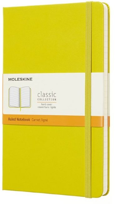 Блокнот Moleskine CLASSIC Large, линейка, желтый Блокнот Moleskine CLASSIC Large, линейка, желтый