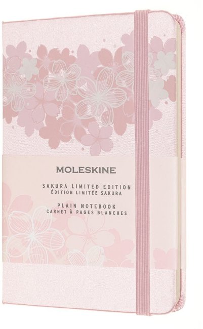 Блокнот Moleskine LE SAKURA Pocket 90x140мм обложка текстиль 192стр. нелинованный