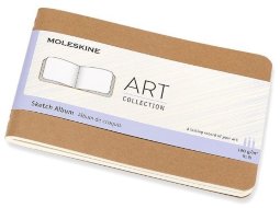 Блокнот для рисования Moleskine ART CAHIER SKETCH ALBUM Pocket 90x140мм обложка картон 72стр. бежевый