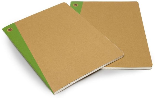 Блокнот Moleskine EVERNOTE XLarge, клетка, бежевый (2шт)