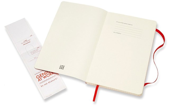 Блокнот Moleskine CLASSIC SOFT, клетка, красный Блокнот Moleskine CLASSIC SOFT, клетка, красный