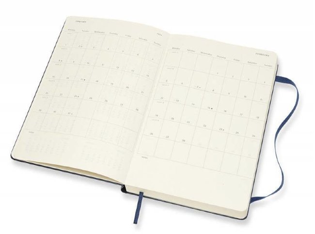 Ежедневник Moleskine CLASSIC DAILY POCKET, синий сапфир