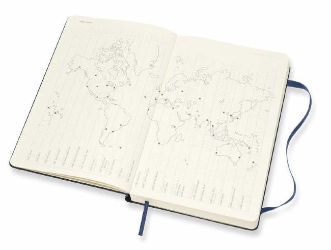 Ежедневник Moleskine CLASSIC DAILY POCKET, синий сапфир