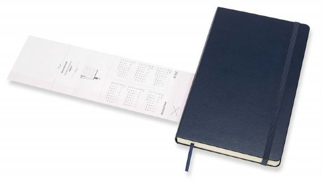 Ежедневник Moleskine CLASSIC DAILY POCKET, синий сапфир