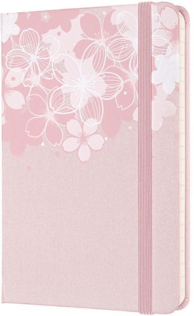 Блокнот Moleskine LE SAKURA Pocket 90x140мм обложка текстиль 192стр. линейка