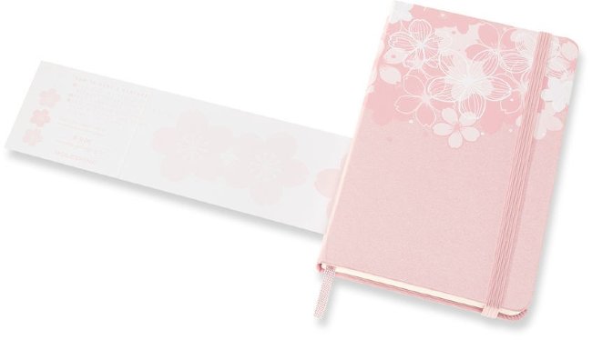 Блокнот Moleskine LE SAKURA Pocket 90x140мм обложка текстиль 192стр. линейка