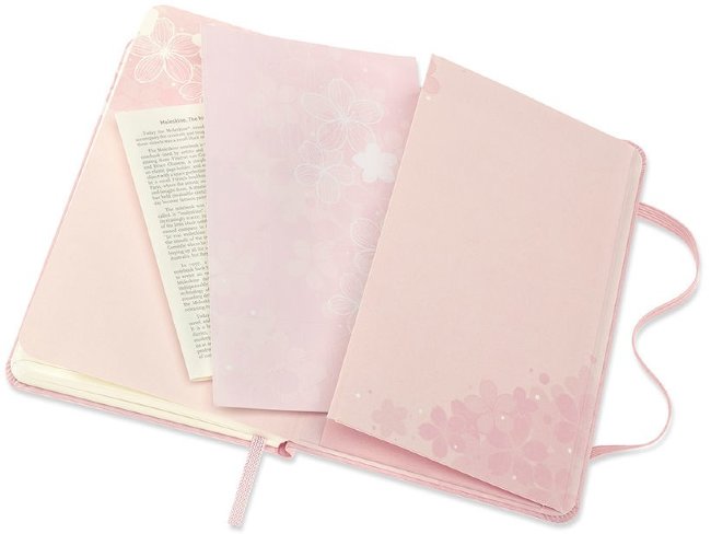 Блокнот Moleskine LE SAKURA Pocket 90x140мм обложка текстиль 192стр. линейка