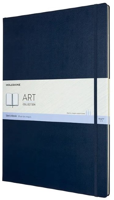 Блокнот Moleskine ART SKETCHBOOK A3 96стр. твердая обложка, синий сапфир
