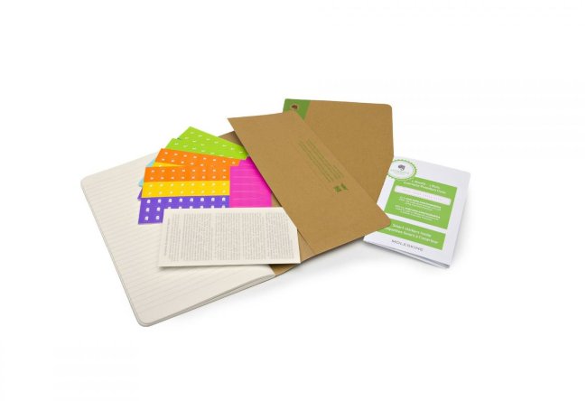 Блокнот Moleskine EVERNOTE LARGE, линейка, бежевый (2шт) Блокнот Moleskine EVERNOTE LARGE, линейка, бежевый (2шт)