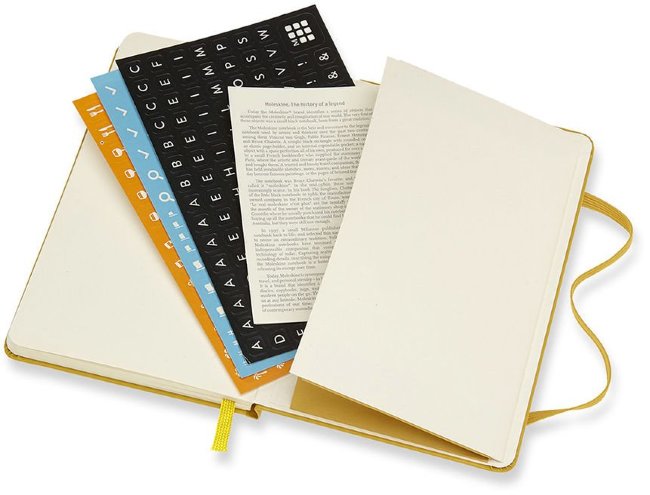 Еженедельник Moleskine CLASSIC WKN, желтый клен