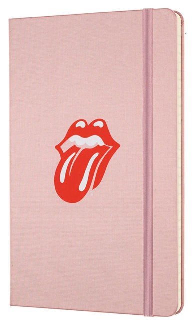 Блокнот Moleskine Limited Edition ROLLING STONES Large, линейка, розовый Блокнот Moleskine Limited Edition ROLLING STONES Large, линейка, розовый