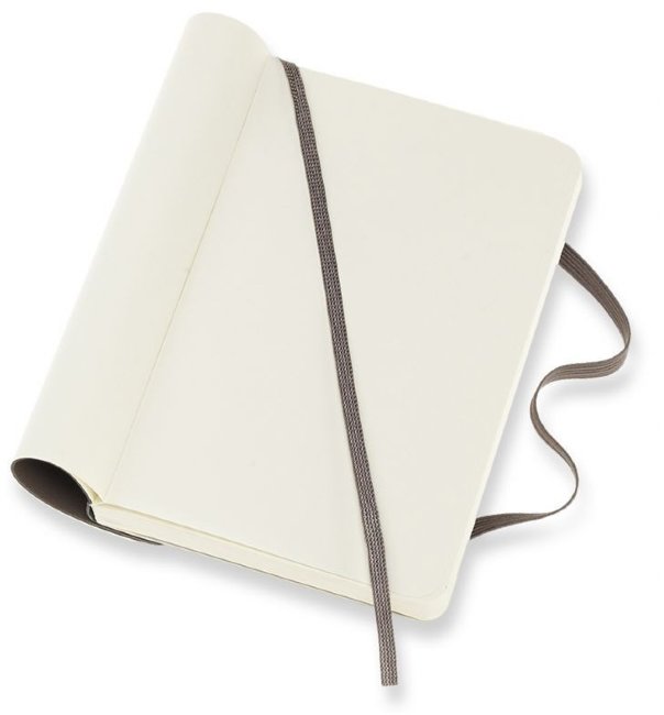 Блокнот Moleskine CLASSIC SOFT Pocket, нелинованный, коричневый