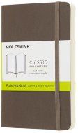 Блокнот Moleskine CLASSIC SOFT Pocket, нелинованный, коричневый