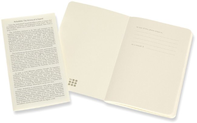 Блокнот Moleskine VOLANT Pocket, нелинованный, зеленый, желтый цитрон (2шт)