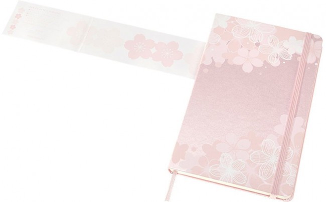 Блокнот Moleskine LE SAKURA Large 130х210мм обложка текстиль 240стр. нелинованный