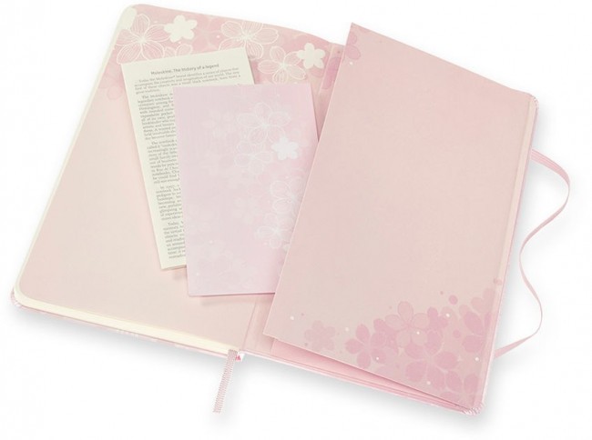 Блокнот Moleskine LE SAKURA Large 130х210мм обложка текстиль 240стр. нелинованный