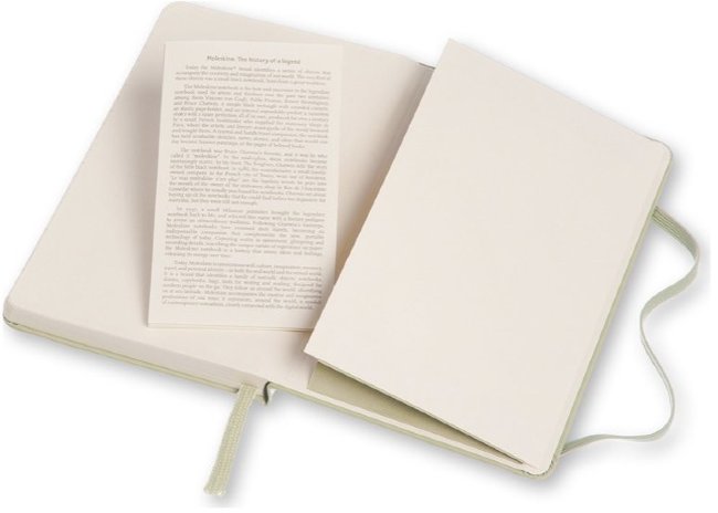 Блокнот Moleskine CLASSIC POCKET, линейка, зеленая ива Блокнот Moleskine CLASSIC POCKET, линейка, зеленая ива