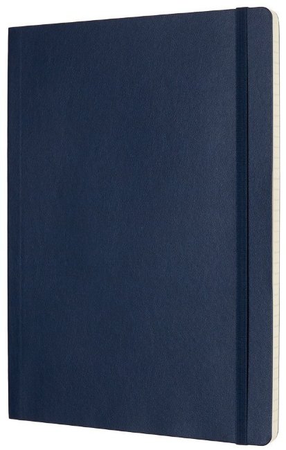 Блокнот Moleskine CLASSIC SOFT, линейка, синий сапфир